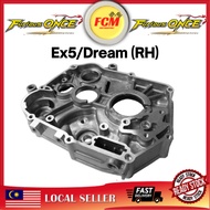 Crankcase Ex5 High Power LH RH Kulit Enjin Ex5 dreaM Casing Enjin Ex5 Crank case Ex5 DREAMCover Enji