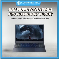 NINGMEI Laptop BrandNew Intel Celeron N5905 11th gen 16GB/256GB 512GB SSD NLOOP