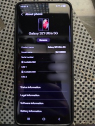 Samsung Galaxy S21 Ultra 5G 16+512GB