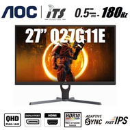 AOC 27" Q27G11E 0.5ms 180Hz AdaptiveSync QHD Gaming Monitor