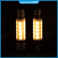 ⚡24H⚡ Handheld LED Torch IPX4 Waterproof High Power Flashlight 10W Emergency Flashlight Power Bank f