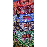 Kaftan Kelawar Batik Sarawak Kain Cotton Ready Stock