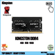 Kingston HyperX Impact DDR4 Laptop RAM 4GB 8GB 16GB 3200MHz 2400MHz 2666MHz 2133MHz 1.2V SODIMM PC4 
