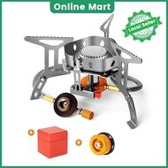 [SG STOCK]Portable Gas Stove Butane Camping Stove for Outdoor Backpacking Hiking and Picnic butane g