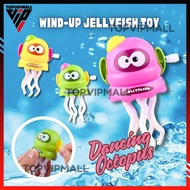  Dancing Octopus Wind-Up Toy Wheel Motion Wiggly Wiggle Fun Tentacle Dance Edition Jellyfish