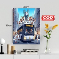 REAL MADRID THEME WALL DECORATION REAL MADRID WOODEN POSTER REAL MADRID/ POSTER REAL MADRID/WALLDECO