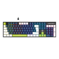 FANTECH KEYBOARD (คีย์บอร์ด) ATOM104 MK889 PRO MORI EDITION - RAINBOW LED EN/TH BLUE-WHITE TARO SWIT