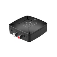 Kebeteme Bluetooth 6.0 Bộ thu không dây SBC AAC Hi-Fi 3.5mm Aux Jack 2RCA RCA Bộ chuyển đổi âm thanh