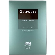 ICM Pharma Growell Scalp Lotion Minoxidil 5% 100ml (Twin Pack)