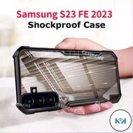 KK Samsung S23 FE 2023 Transprent AirBag Phone Case For Samsung Galaxy S23FE S 23 23S S23 FE S23 Plu