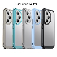 Transparent Color Casing for Honor 400 Pro/Lite Honor X9c X7c X7b 5G X8b X9b X9a X8a Phone Case Back