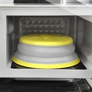 微波爐蓋罩防濺蓋耐高溫蒸盒蓋子加熱蓋專用可伸縮折疊熱菜罩廚房