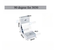 1PC 90 Degree Aluminium Angle Corner Joint Bracket for 2020 3030 4040 4545 5050 6060 Series Aluminum