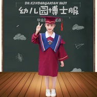 Dr Kindergarten bachelor's clothing children take the elementary school graduation gown dress elemen