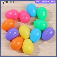 6x4cm eggs, 12 pieces, openable plastic eggs, simulated eggshells, party decorations, lottery eggs, 
