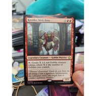1 Krenko, Mob Boss FDN MTG card magic the gathering EDH commander