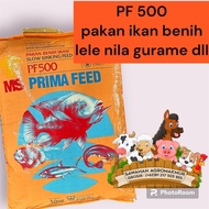 500 gram pelet PF 500 800 1000 pakan makanan benih ikan mujair lele