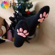 JARRED Cat Paw Plush Socks, Coral Velvet Kitten Claw 3D Cat Paw Socks, Fashion Paw Pads Cold-proof S