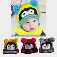 Newborn Baby Knitted Beanie Hat Pompom Two 0-2 years