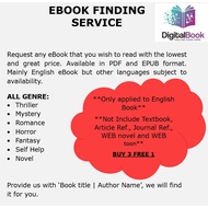 eBook Finding | Book Request Services [PDF/ePUB]