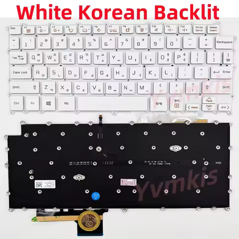 Korean KR With Backlit laptop Keyboard For LG gram 13Z980 13Z990 14Z980 14Z990 14Z90N 14T90N 13Z980 