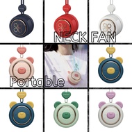 [More Colors]Portable Neck Fan USB Rechargeable Mini Fan
