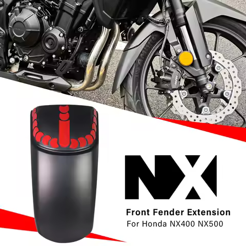 For Honda NX400 NX500 2023 2024 NX 400 500 Motorcycle Accessories Rear Fender Extender Mudguard Whee