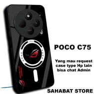 Case hp poco/S17/softcase glossy Poco C75/Casing Poco C75/ can request other types