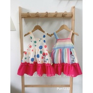 Guangzhou rainbow 2-strap baby girl dress 9-20kg, baby girl A-line dress, baby girl dress 1 2 3 4 5 