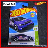 Hot Wheels Custom Kia EV6 2025 First Edition Anime Car Hotwheels Kia EV6 Anime Diecast Hot wjeel Ele