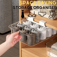 Storage Organiser Underwear Bra Socks Panties Drawers Closet Organizer Plastic Bra Storage Box for Wardrobe Cupboard
