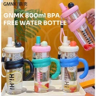 【G26】GNMK 800ml Botol Air Minum BPA FREE Drinking Water Bottle Student Sport Drinking Water Bottle