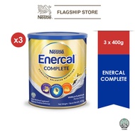 Nestlé ® Enercal® Complete Milk Formula Powder 400g - Adult Complete Nutrition Powder Bundle of 3