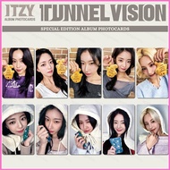 HK2 5PCS/Set ITZY LOMO Card The Eleventh Mini Album TUNNEL VISION Postcards Collection Stars Periphe