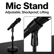 KTV Mikrofon Karaoke Zoom Meeting Table Desktop Stand Mikrofon Pemegang Adjustable