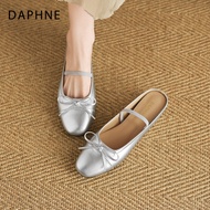 Daphne | French Style Bow Flat Sandal