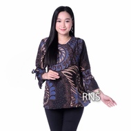 BLOUSE BATIK JUMBO BLOUSE BATIK BIG SIZE ATASAN BATIK WANITA M-XXXXXL