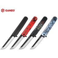 [Ready Stock] Ganzo G626-BK G626-GS G626-RD G626-BS Flipper Lock Samurai Japan Folding Knife Design