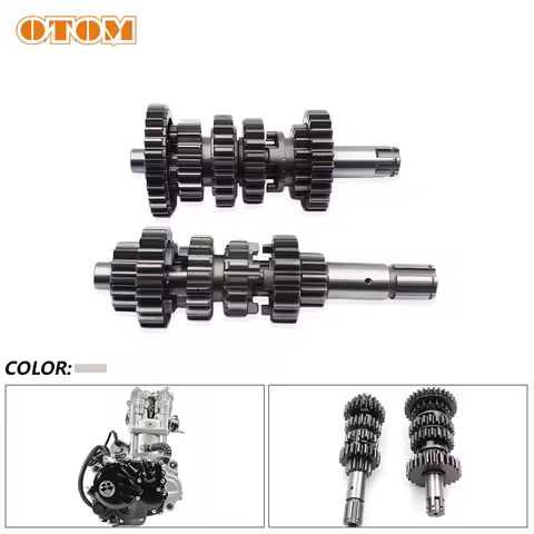 Motorcycle Transmission Gear Box Main Counter Shaft Kit 6 Speed For ZongShen ZS174FMM CBS300 NB300 B
