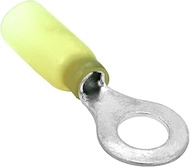 Conext Link RTHS-516Y25 Heat Shrink Ring Terminal 25 Pack (5/16" Stud,Yellow 12-10awg )(18337)
