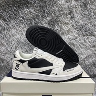 Company Price Top Layer Press Pattern AJ1 Barb Travis Scott x Air Jordan 1 < Reverse Mocha < AJ1 Joe