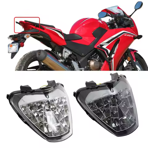 Motorcycle Rear Tail Light Brake Turn Signal Integrated LED Taillight For HONDA CBR300R CBR250R CBR1