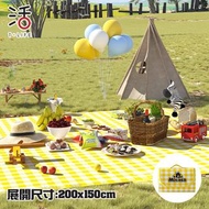 Micasa [120x150cm] 2-3人/ [150x200cm] 4-6人 加厚戶外野餐.防水沙灘墊