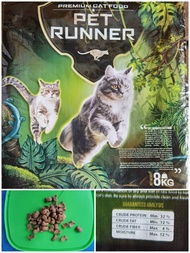 Pet Runner Cat Food Makanan Kucing Ayam&amp;Tuna(8kg)