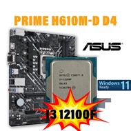 Used Asus H610M-D D4 motherboard. Asus PRIME H610M-D D4 Mainboard