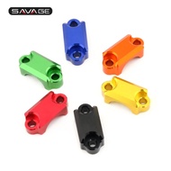 Motorcycle Handlebar Brake Master Cylinder Clamp Cover For SUZUKI DR-Z 400 E S SM DR 250R RMZ 250 4