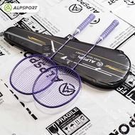 ALP RR badminton racket 2 PCS 100% carbon 4U G5 24lbs with professional racket rope for beginner and