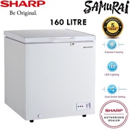 SHARP 2 IN 1 CHEST FREEZER 160L SJC168 READY STOCK