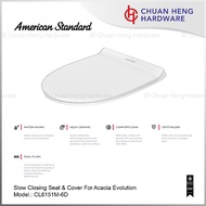 American Standard CL6151M-6D Slow Closing Seat & Cover For Acacia Evolution CrystaSleek WH Toilet