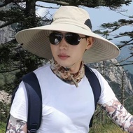 2025 Mũ câu cá mùa hè Mũ che nắng cho nam và nữ Mũ chống nắng khô ngoài trời Mũ câu cá thoáng khí Mặ